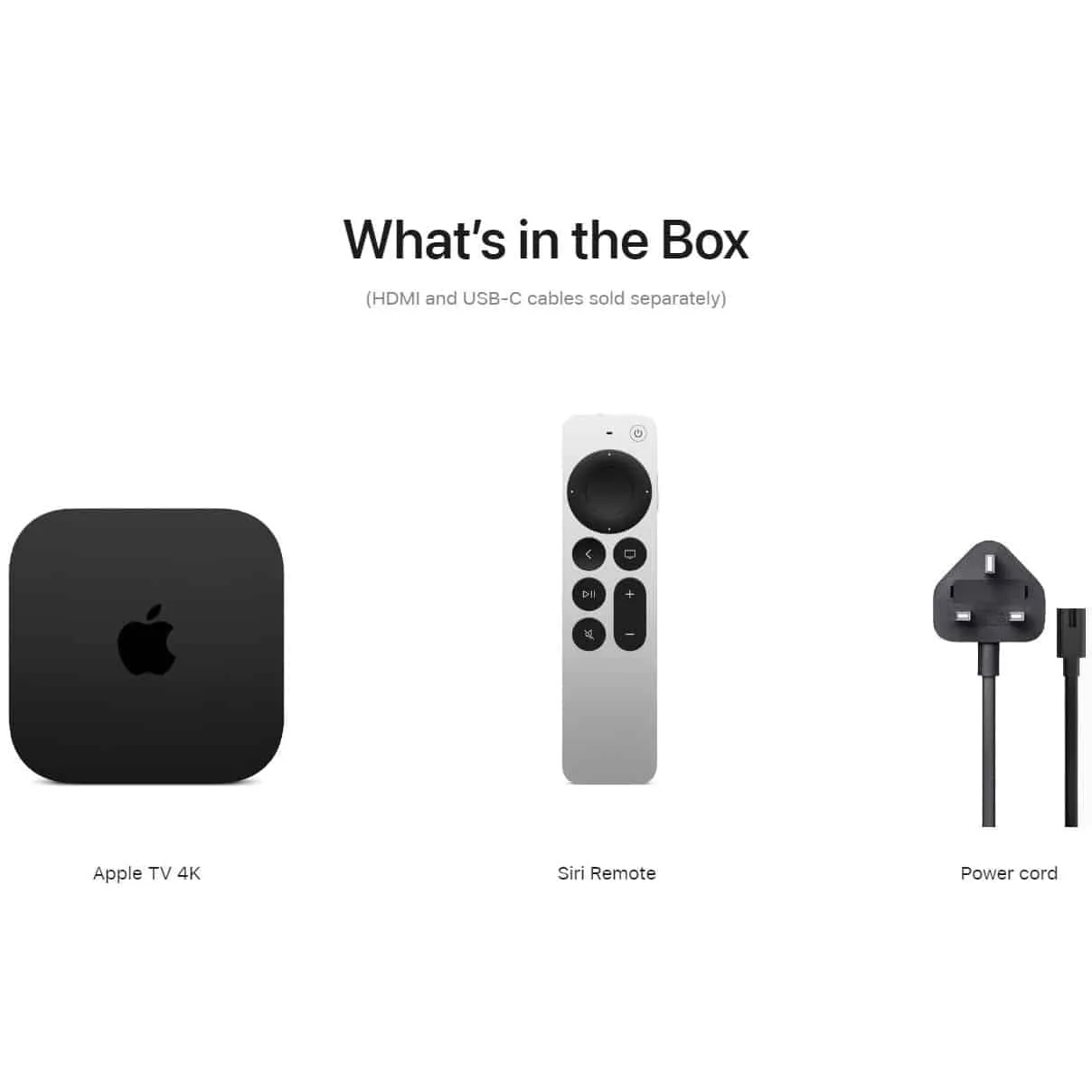 Apple TV Gen 7 2022 4K HDR Wifi + Ethernet 6