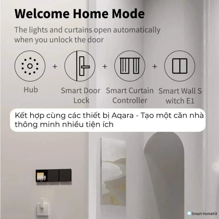 Bộ trung tâm Aqara Hub E1 USB Zigbee 3.0 phiên bản quốc tế HE1-G01 3
