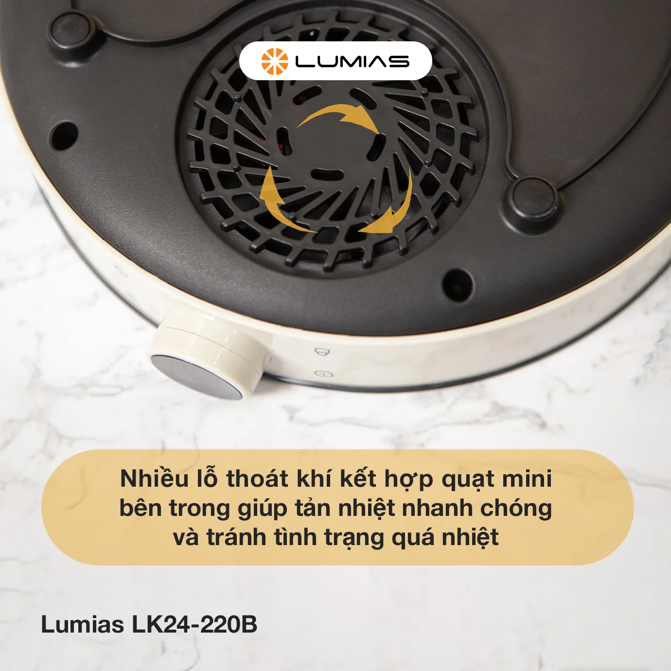 Bếp từ đơn Lumias LK24-220B 8