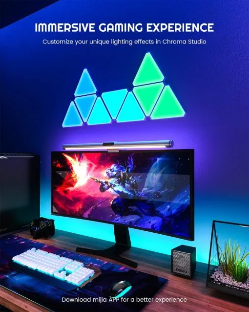 Bộ 3 đèn mở rộng Yeelight Smart LED Light Panels Extension 4