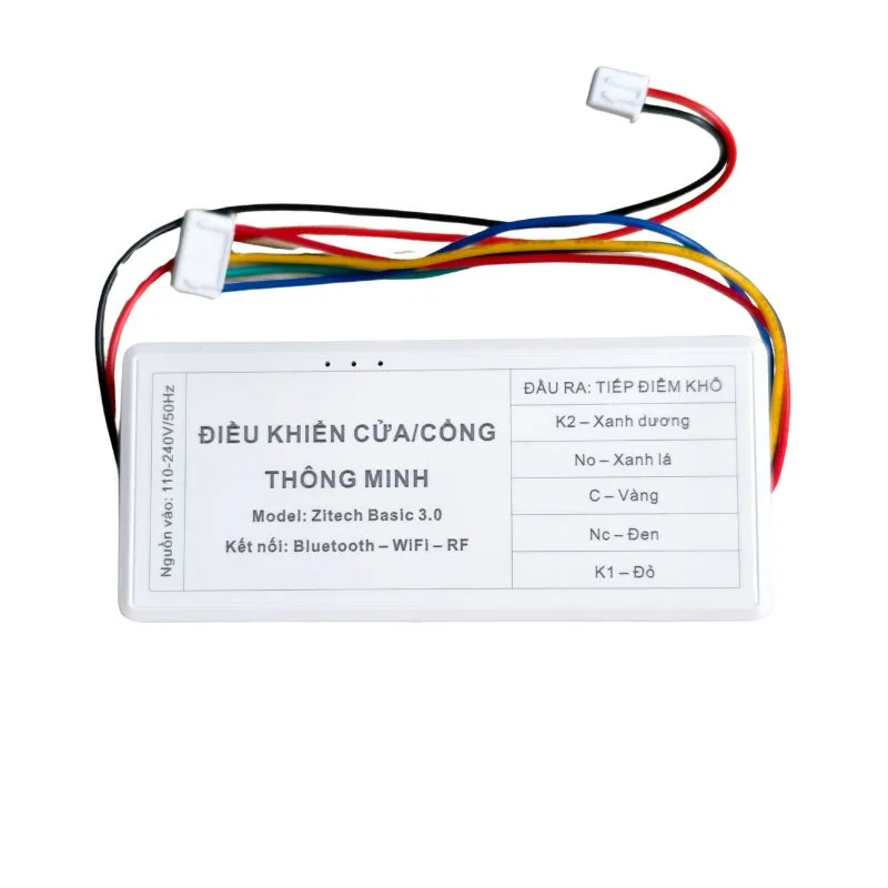 Bộ điều khiển Cửa cuốn/ Cổng tự động – Zitech Basic 3.0