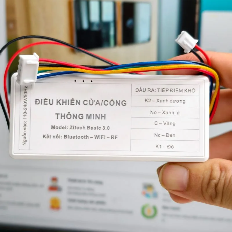 Bộ điều khiển Cửa cuốn/ Cổng tự động – Zitech Basic 3.0 2