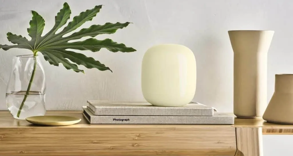 Bộ phát Wifi cao cấp Google Nest Wifi Pro, hỗ trợ Wifi 6E, tương thích Matter 8