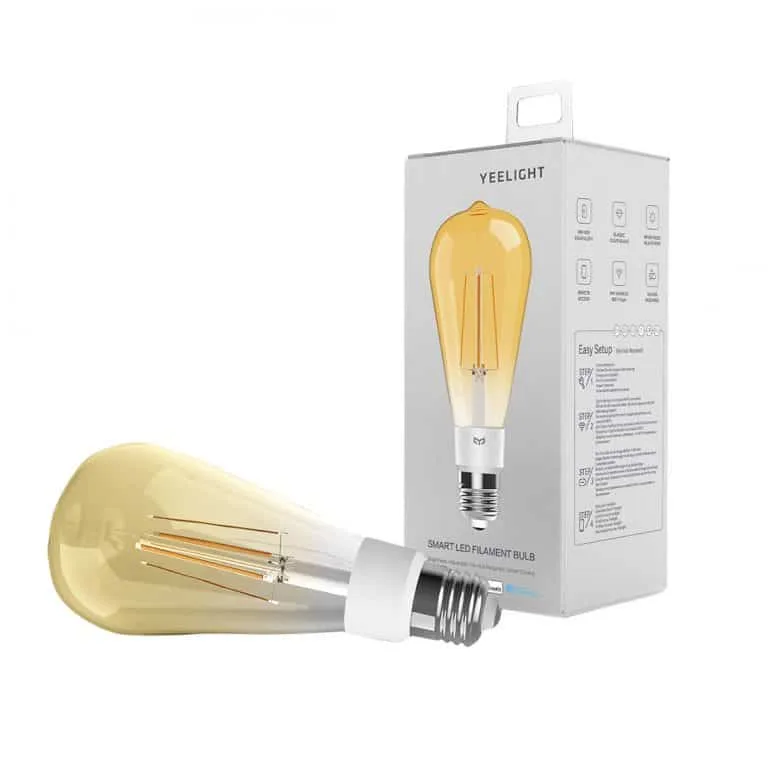 Bóng đèn Yeelight Filament ST64 YLDP23YL, dây tóc sợi đốt 6