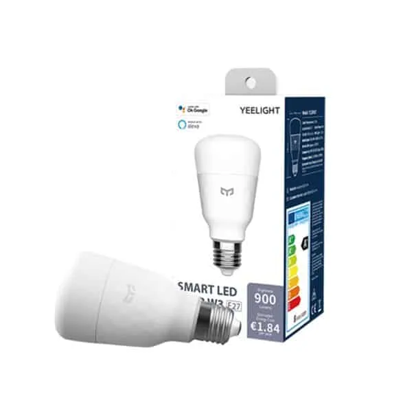 Bóng đèn Yeelight W3 ánh sáng vàng, đui xoắn E27 – 2700k 5