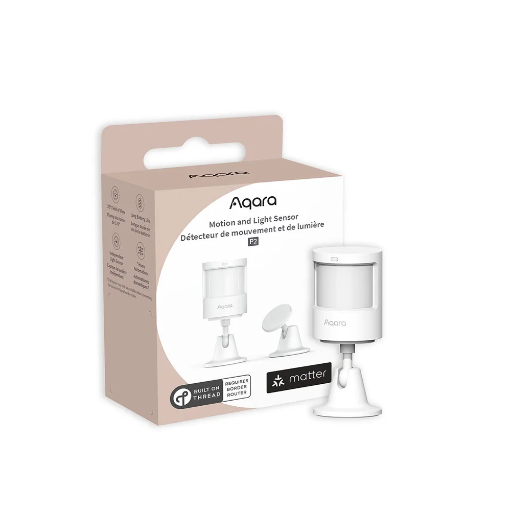Cảm biến chuyển động và ánh sáng Aqara P2 ML-S03D, thương thích Matter