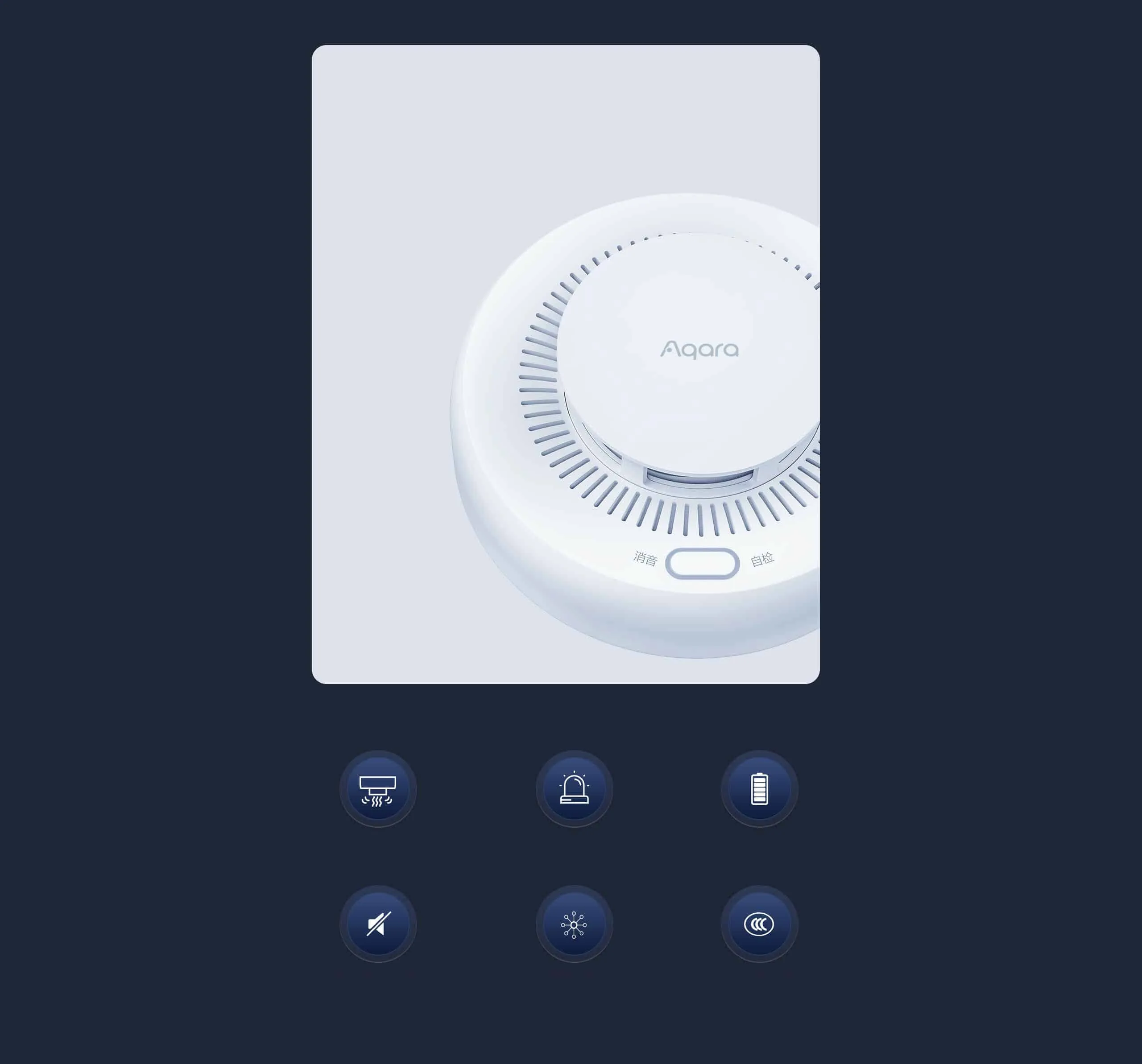 Cảm biến khói Aqara Smart Smoke Detector, Zigbee 3.0 JY-GZ-03AQ 6