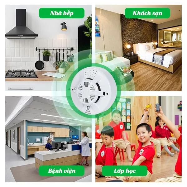 Cảm biến khói thông minh Hunonic Smoker Sensor 2