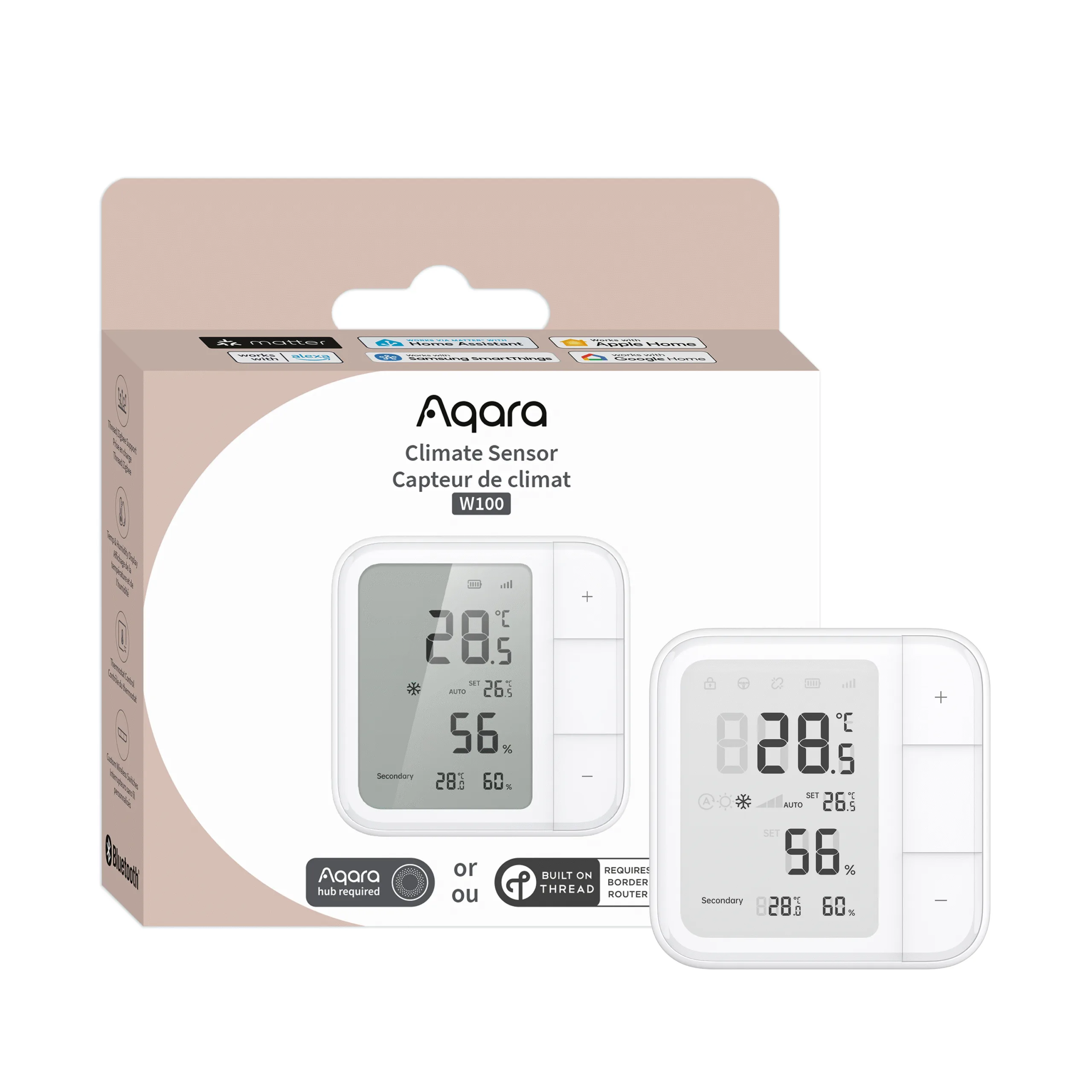 Cảm biến môi trường Aqara W100 TH-S04D