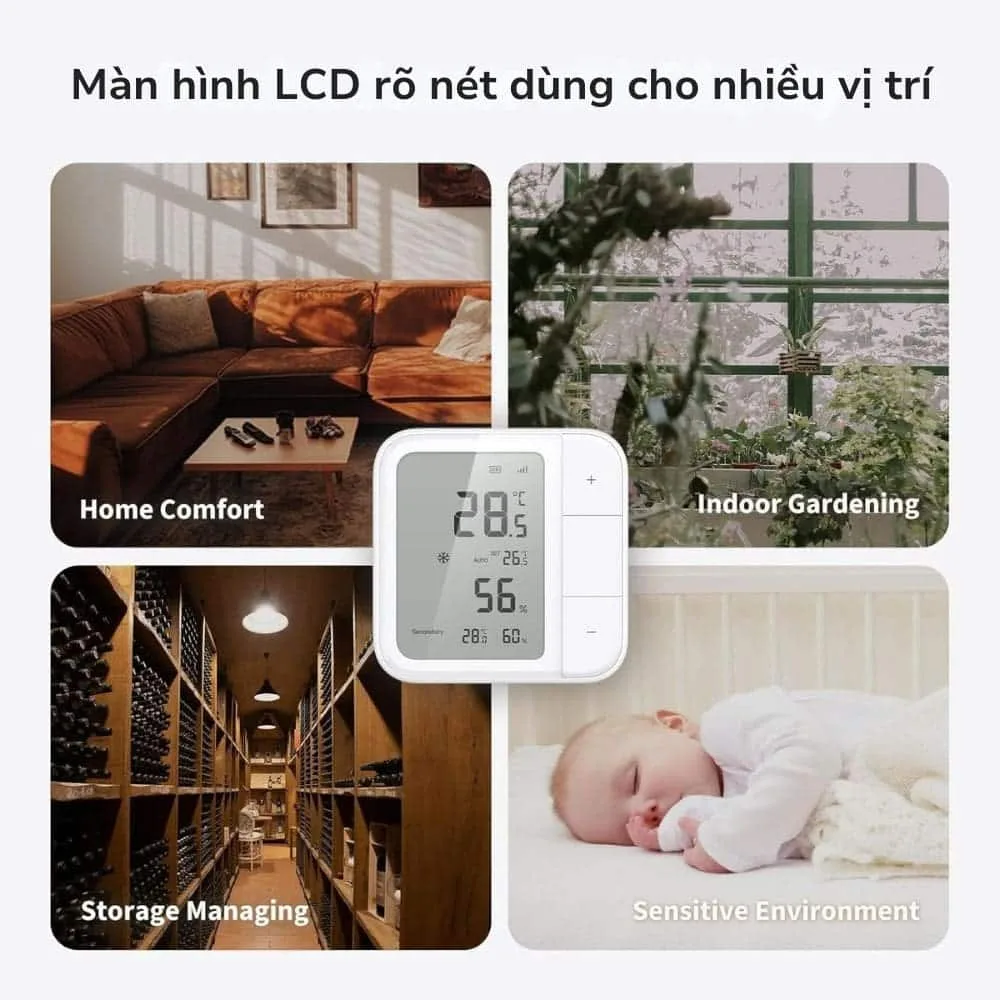Cảm biến môi trường Aqara W100 TH-S04D 6