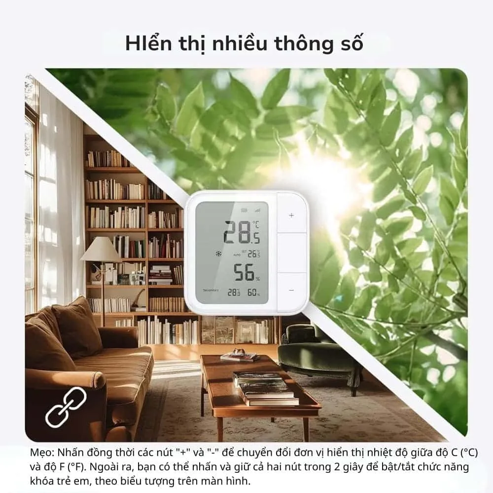 Cảm biến môi trường Aqara W100 TH-S04D 7