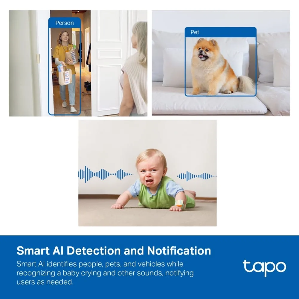 Camera AI Wi-Fi Tapo C125 6