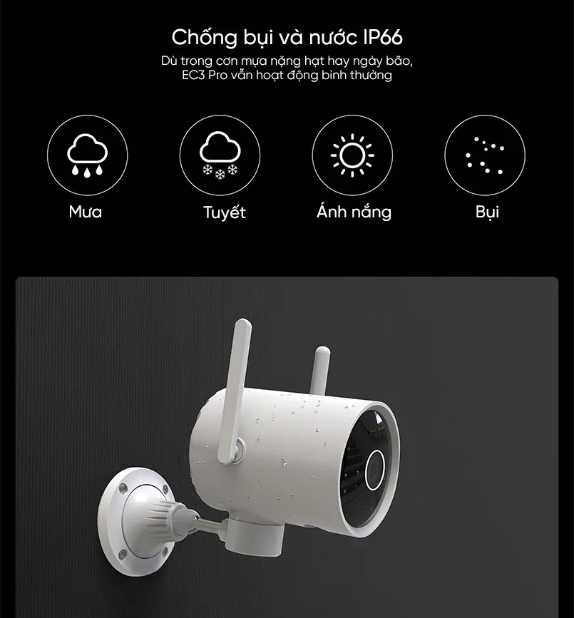 Camera ngoài trời Imilab EC3 Pro 9