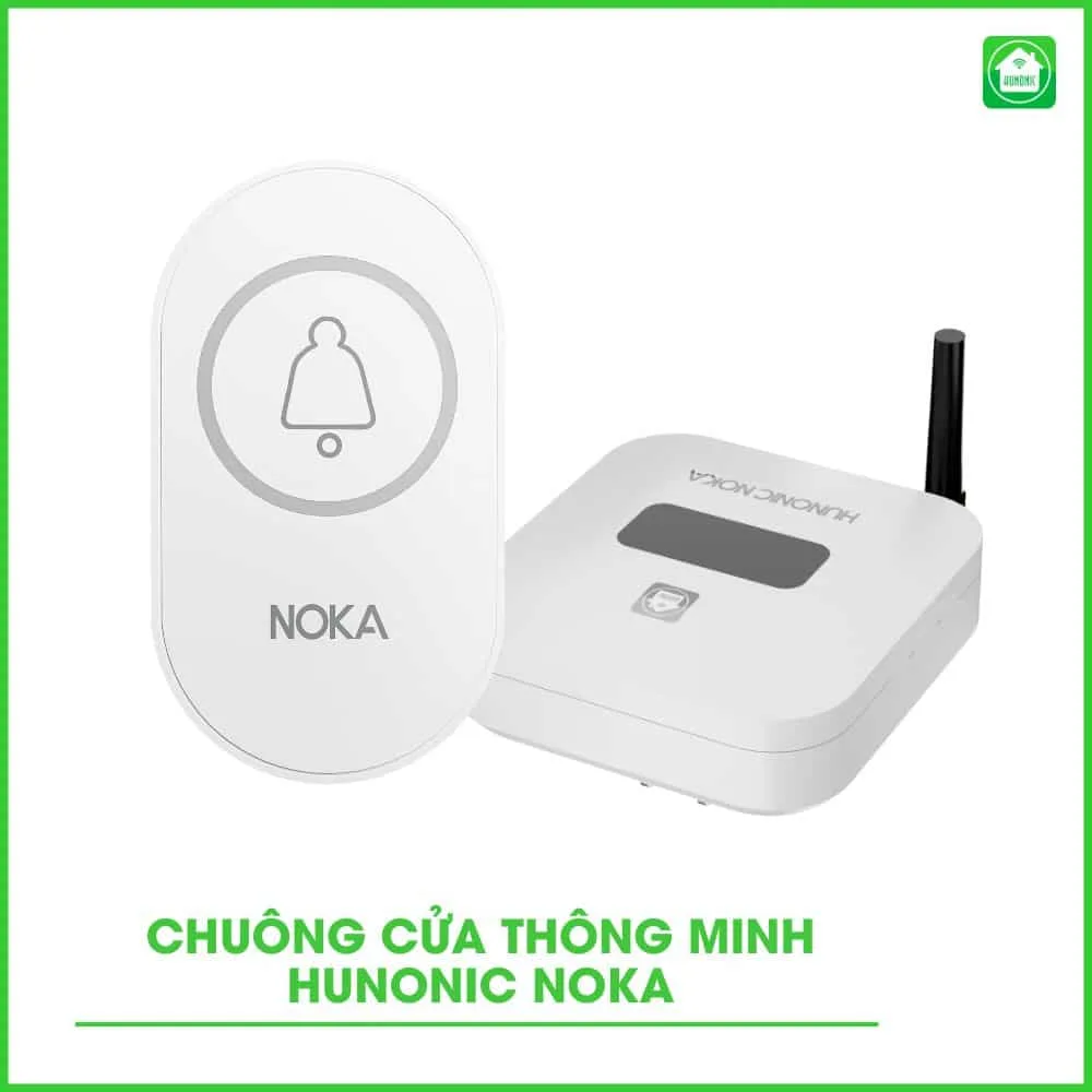 Bộ chuông cửa thông minh Hunonic Noka NOKASVBELL 2
