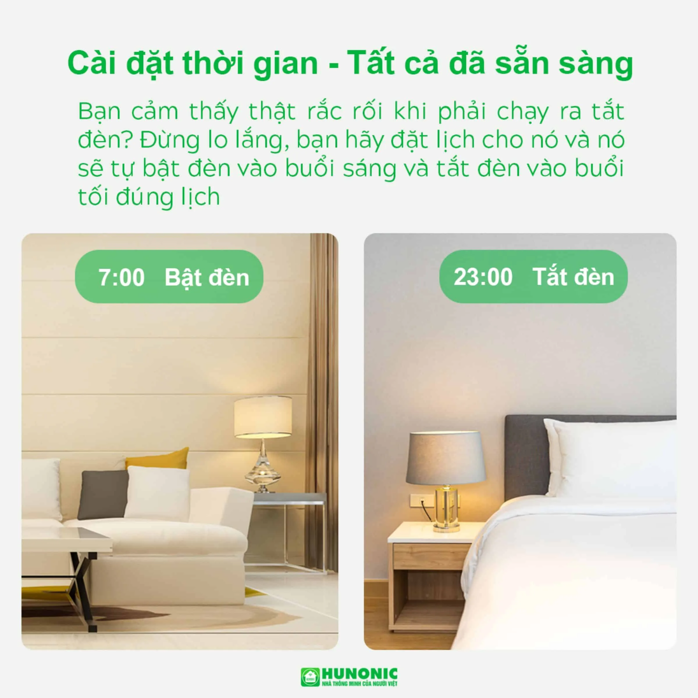 Công tắc cảm ứng WiFi Hunonic Datic 6