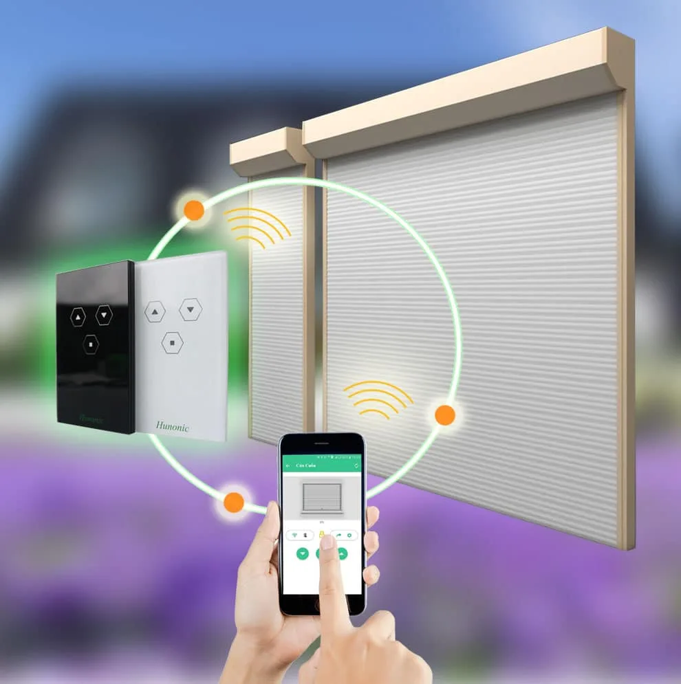 Công tắc cửa cuốn Wifi Hunonic Door 3