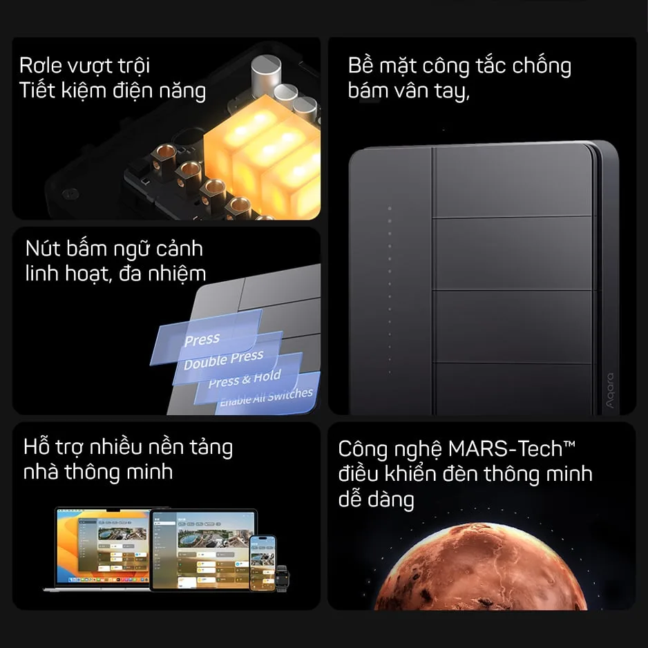 Công tắc thông minh Aqara Z1 Pro 5
