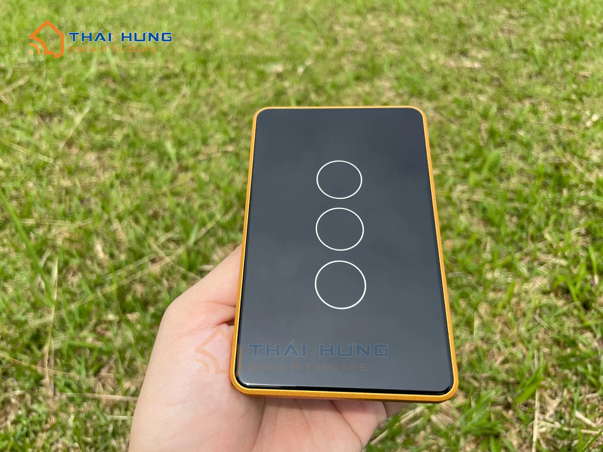 Công tắc thông minh cao cấp viền vàng, Tuya Platform, Zigbee 3.0 7