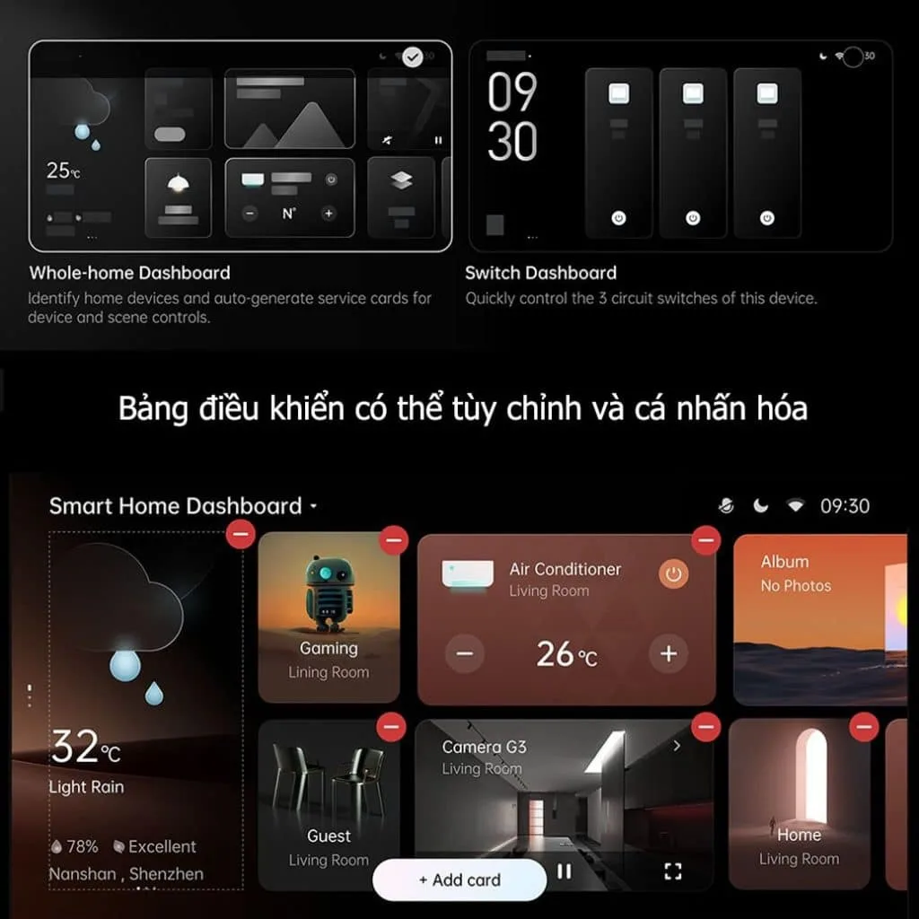 Màn hình trung tâm Aqara MagicPad S1 Plus MP-K01D 3
